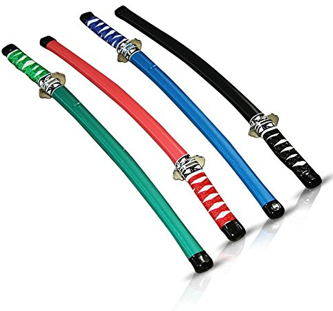 12 x HC-Handel 911431 Großes Ninja Schwert Kids 60 cm sortiert