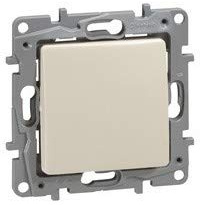 Poussoir simple 6A 250V couleur lin (beige) Niloe LEGRAND 664805