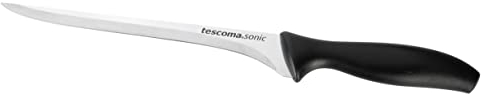 Tescoma Filetiermesser SONIC 18 cm, Silber/Schwarz