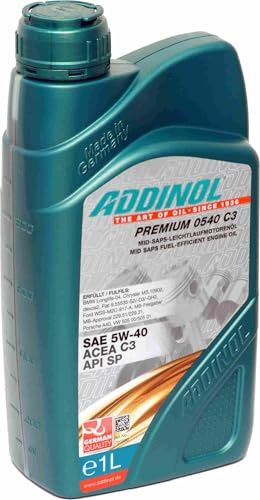 ADDINOL PREMIUM 5W-40 C3 Motorenöl, 1 Liter