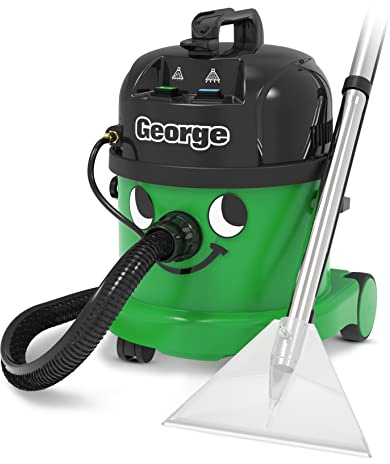 Henry George W3791 Wet and Dry Vacuum Cleaner, 15 Litre, 1060W, Green