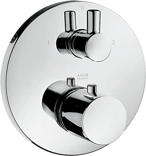 AXOR Uno Unterputz Thermostat mit Ab- und Umstellventil, Chrom