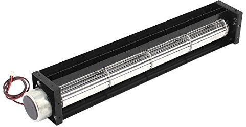 DealMux Ventilateur de refroidissement DC 12 V 0,27 A à flux transversal Amplificateur de chaleur Cool Turbo 30 x 290 mm