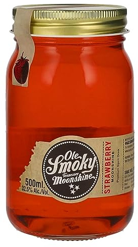 Ole Smoky Moonshine Tennessee Fraise Liqueur 500 ml