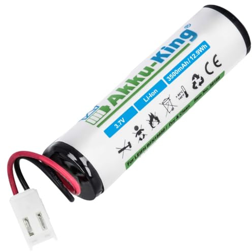 Power-Akku kompatibel mit Leifheit BFN18650/1S1P - Li-Ion 3500mAh 3.7V - für Leifheit Dry & Clean Fensterreiniger 51000, 51002, 51113, 51114, 51146
