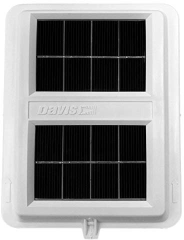 Davis Vantage Pro 2 7345.116 - Tapa Solar Doble para Estaciones de Trabajo con ventilación Diaria (12 h)