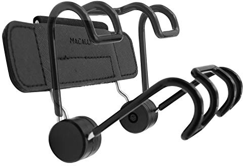 Macally HRSTRAPMOUNT, Kopfstützen Autohalterung für alle iPad & Tablet PCs bis 25 cm Breite, kompatibel zu Nintendo Switch