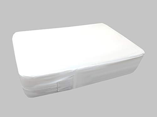 Incontinence Mattress Protector Fully Enclosed Zipped 6 Sided Protection 100% Waterproof Wipe Clean Anti Bed Bug Anti Bacterial (Single)