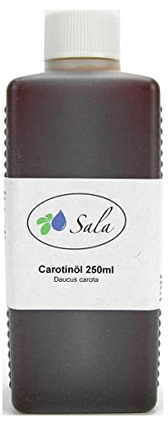Sala Carotinöl Karottenöl Wirkstofföl (250 ml HDPE-Flasche)