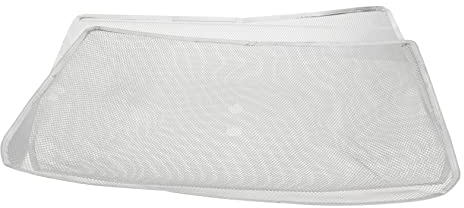 SOLUSTRE 2pezzi Accessori Filtri Inossidabile Per Cappe Antigrasso Facile Installare Compatibili