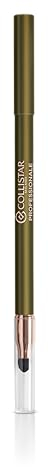 Collistar Professioneller Augenstift, Weiche Textur, Einfach zu Verblenden, Langanhaltend, Wasserfest, 24 Stunden, mit Applikator, Nr. 6 Waldgrün, 1,2 ml