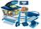 Genius Gemüseschneider Gemüsehobel Nicer Dicer Chef 15 tlg., Gemüse Schneider, Spiralschneider, Reibe für Gemüse und Käse, Multizerkleiner, Gurkenhobel, Vegetable Chopper mit XXL Glasschale Rezept