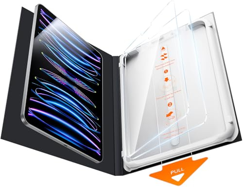 SMARTDEVIL 2 Stück Schutzfolie für iPad Air 5./4. Gen. 10,9 Zoll (2022/2020), iPad Pro 11 Zoll (2022/2021/2020/2018) – Einfache Installation, 9H Härte, HD-Klarheit, Blasenfrei, Kratzfest