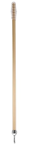 DEARMAMY Curtain Pull Wand Replacement Aluminium Alloy Drapery Pull Rod for Venetian Blinds Lightweight Manual Sliding Rod Easy Grip Handle for Window Curtains 21.26 in