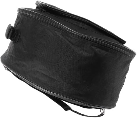 Alipis Zoll Snare Drum mit Schultergurt Tragekoffer 13-14 aus Oxford Stoff Gepolstert und Tragbar für Outdoor Auftritte und Schlagzeugzubehör