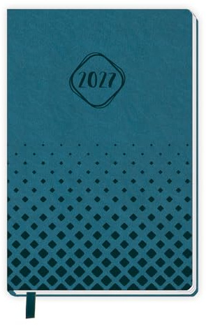 TRÖTSCH - Taschenkalender A7 Soft Touch Petrol 2027: Soft Touch Terminkalender