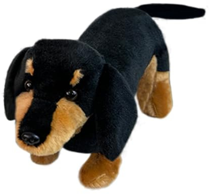 Stuffed Animal Dog – Tasso Plush Toy, Soft Cuddly Puppy, 9,84 pollici Animal Pillow, Cute Plush Cushion Kids Room Decor | Nursery Decor Accessory Boys Girls Sleep Companion Gift Play