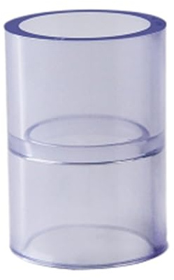 PVC Transparent 90 Degree Angle Elbow Tee Direct Feed Water Pipe Loose Fittings Fish Tank Connector(50mm Three Links)