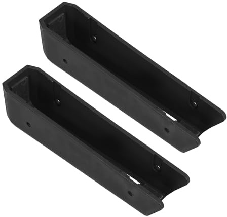 SHINEOFI Soporte Modular para Báscula de Cocina Digital en Plástico Negro con Diseño Antideslizante y Montaje en Pared para Organizar Despensa y Rutina Diaria