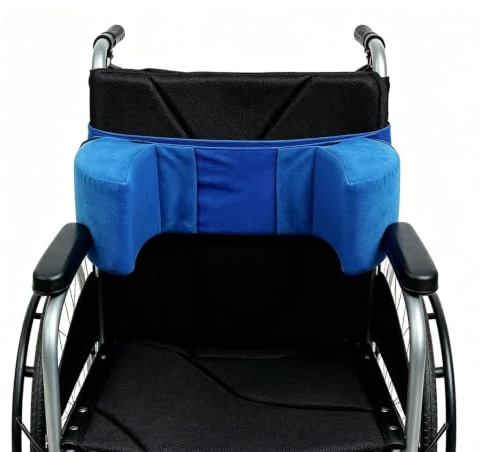 JuanNest Cojín De Soporte Lateral Silla De Ruedas,Almohada De Posicionamiento con Espuma De Apoyo,Cojín De Respaldo para Controlar La Inclinación Lateral, Accesorio Cómodo para Silla De Ruedas,Sillón