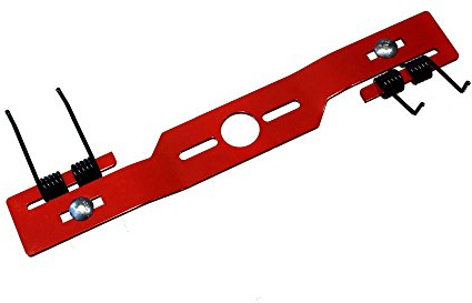 Große Kraftharke 44 cm Quattro für Rasenmäher Entmooser Blade Rasenlüfter Vertikutierer Umbausatz