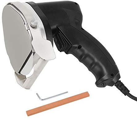 Shawarma Meat Cutter, Electric Kebab Slicer, Commercial Kebab Knife And Doner Shaver, Gyros, Kebar, Kebob Cutlery, With serrated blade