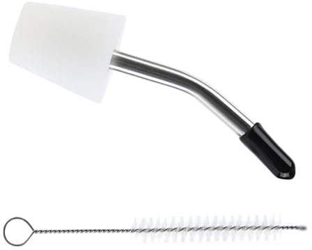 Bec Verseur Pour Cafetière | Becs Verseurs Résistants À La Chaleur Avec Brosse De Nettoyage | Accessoires Polyvalents Pour Bouilloire Et Boissons Chaudes Et Froides : Chocolat, Thé, Liqueur Et Autres