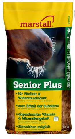 marstall Premium hästfoder Senior Plus, 1-pack (1 x 20 kg)