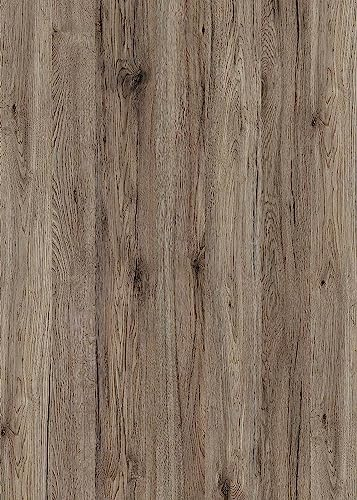 d-c-fix Pellicola Adesiva per mobili legno quercia rovere Sanremo sepia marrone PVC plastica vinile impermeabile decorativa per cucina, armadio, porta carta rivestimento 90 x 210 cm
