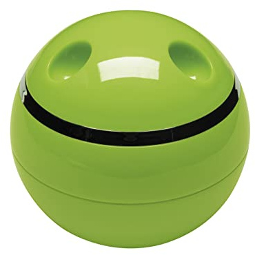 Spirella Kosmetikorganizer Bowl Aufbewahrungsdose für Make Up und Schmuck 10,5x9,5cm Grün