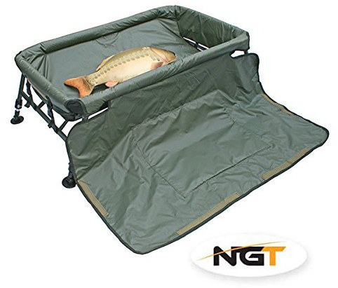 NGT Carp Cradle Unhooking Mat With Knee Pad & Legs, STRINGED INSTRUMENTS, Fishing Mat, Fish Care Equipment