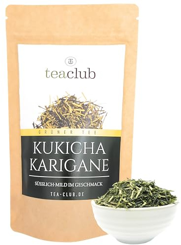 TeaClub Tè Verde Kukicha Karigane Giapponese 100g - Gyokuro Kukicha Dolce Umami