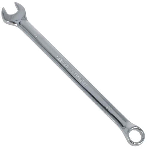 AB Tools Llave inglesa combinada extralarga de 11 mm, 185 mm, acero al cromo vanadio