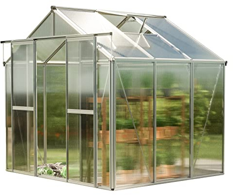 GFP Serra Saph 3 telaio in alluminio 259 x 195 cm, lastre a doppia parete di 8 mm