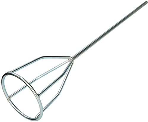 KOTARBAU® Rührkorb Mischer 120 mm für Gips Mörtel Klebstoffe Putz Farben Wendelrührer Farbmischer Rondenrührer Farbmixer