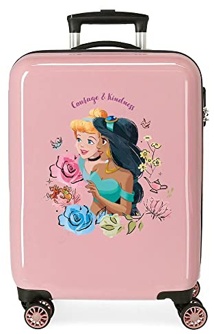 Disney Principesse trolley da cabina rosa 38 x 55 x 20 cm rigido ABS chiusura a combinazione laterale 34 l 2 kg 4 ruote doppie