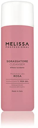 Melissa Cleanser Sgrassatore Unghie per Smalto Gel Uv Semipermanente effetto Lucidante 120 Ml Pulizia Pre e Post Applicazione (Rosa, 120 ML)