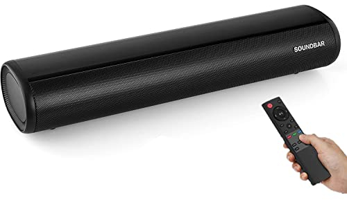 Barre de Son Bluetooth Home Cinéma pour TV et Ordinateur - Enceinte Optique Surround Avec Caisson de Basses - Soundbar Multimédia pour PC
