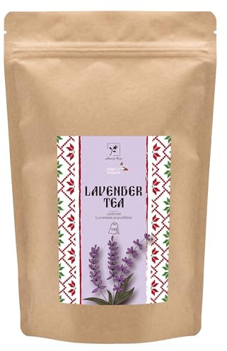 Lavender Tea by Amelia Rose | 100 Tea Bags | Sleep, Stress relief and Relaxation Tea