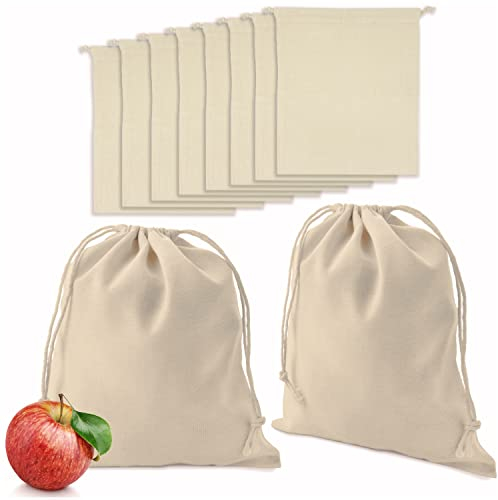 Naturstube® Adventskalender Säckchen [extra gross] 30x25cm Adventskalender Zum Befüllen Kinder, [ÖKO-TEX Zertifiziert] Baumwoll Stoffbeutel, Adventskalender Selber Befüllen