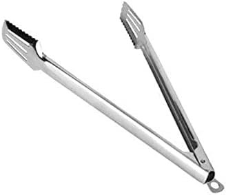 Cottura in acciaio inossidabile, for servire buffet, pasticceria, barbecue, Dimensioni: pinza da 337 mm