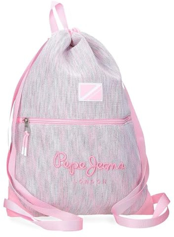 Pepe Jeans Miri Mochila Saco, Rosa, 35x46 cms