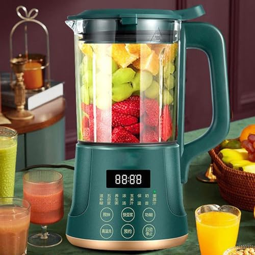 Machine À Briser Les Murs, Capacité De 1000 Ml, 10 Modes De Cuisson, Réservation De 12 Heures, Nettoyage Automatique, Presse-agrumes Chauffant, Mélangeur Sans Filtre Pour Noix, Céréales, Lait De Soja