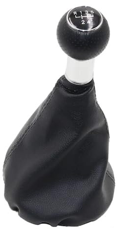 Schaltknäufe Für VW Für Fox 2005 5 Gang Auto Schalthebel Schaltknauf Getriebe Griff Schalthebel Knopf Schaltsack Schaltmanschette (Farbe : Type 3)