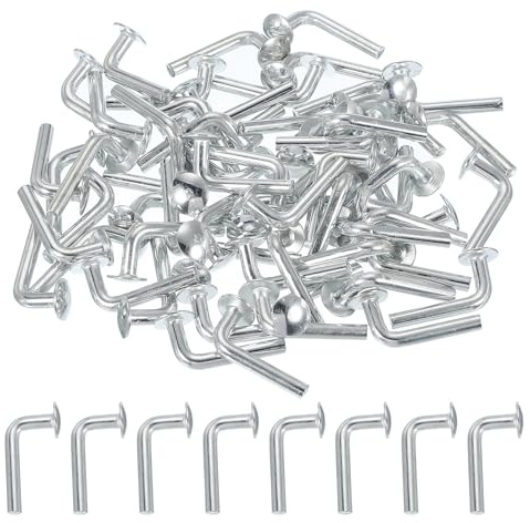 sourcing map Perno de seguridad universal M5 x 48 mm, perno de seguridad para estante de palés, perno de cabeza redonda, pernos de seguridad, sistema de estantería para almacén, hogar, estantería de