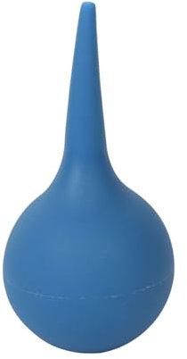 1 boule de nettoyage d'oreille en caoutchouc bleu, ampoule de seringue d'oreille à aspiration en caoutchouc, ampoule de seringue EaR, ampoule de nettoyage EaR, ampoule de nettoyage EAr RubbeR Wash