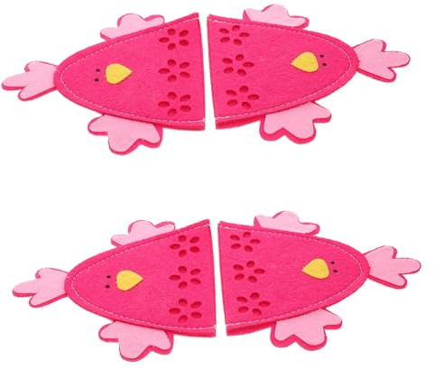 Housoutil 4pezzi Copriuova Forma di di Sacchetti per Conservare Uova Portauova Decorativo Involucro per Uova di di Copriuova Riutilizzabili Articoli per Feste Primaverili