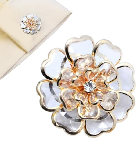Knappar med klämma - elegant och fantasifull vintage kläddekoration | anpassningstillbehör för blusknappar - för och fru Fi, Se référer au descriptif, Se beskrivningen, Se beskrivningen