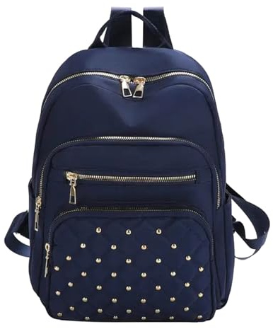 2026 Moda Mujer Paño de viaje al aire libre Mochila de ocio, azul, Talla única