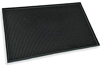 WAS 9998 450 Tapis de Bar en Caoutchouc 45 cm de Long, 30 cm de Large, 1 cm de Hauteur.